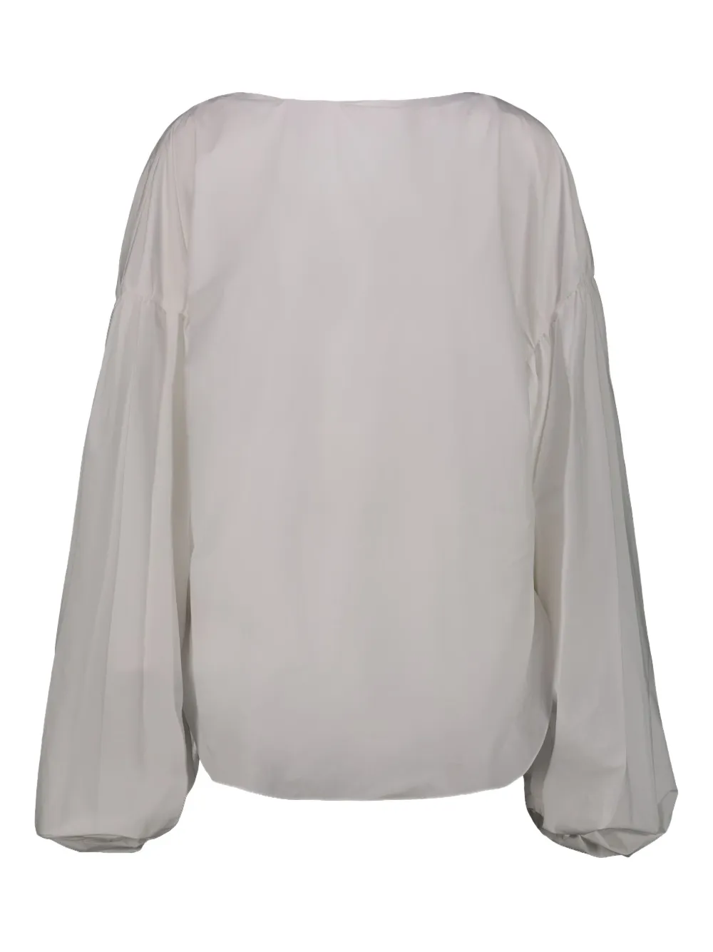 KHAITE Quico pleated-sleeves blouse | Blouses | Image 2