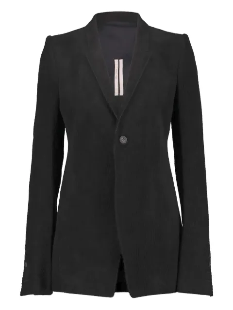 Rick Owens corduroy button blazer