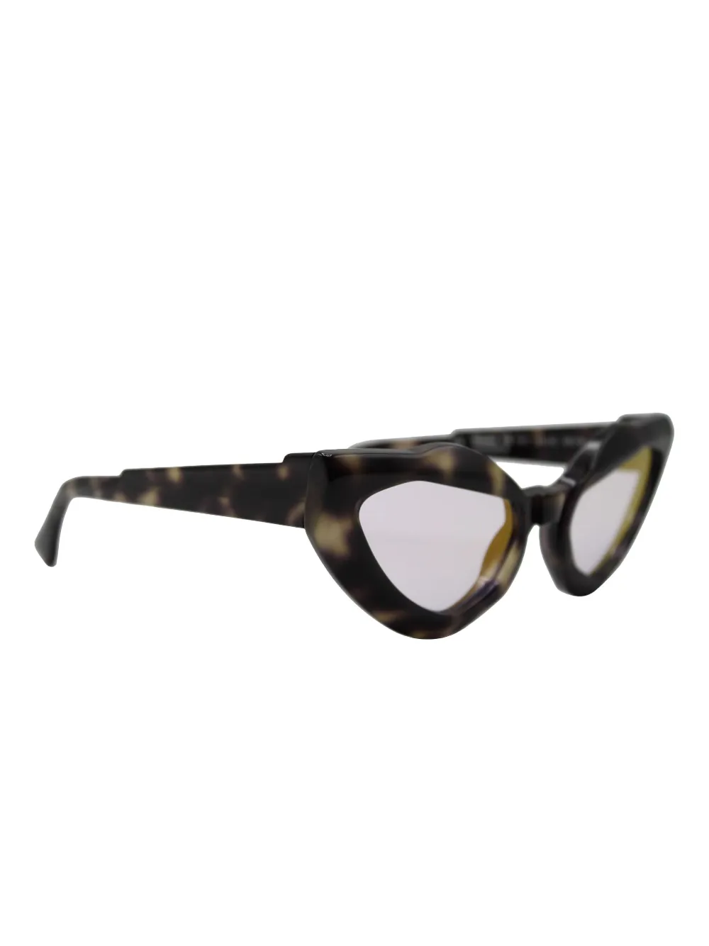 Kuboraum Mask Y8 zonnebril met cat-eye montuur Bruin