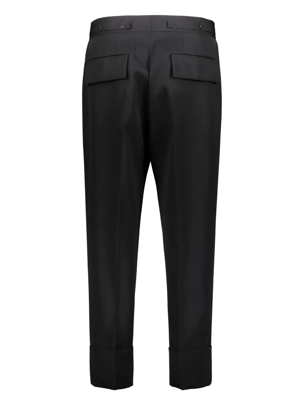 Sapio Flap-pocket Trousers In Black