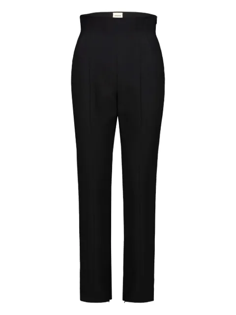 KHAITE high-waist lenn trousers