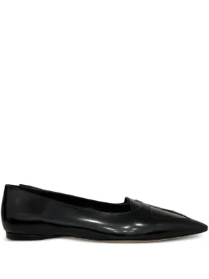 最終値下げ loulou de saison フラットシューズBarsi 35 LouLou De Saison Barsi フラットシューズ | ブラック | FARFETCH JP