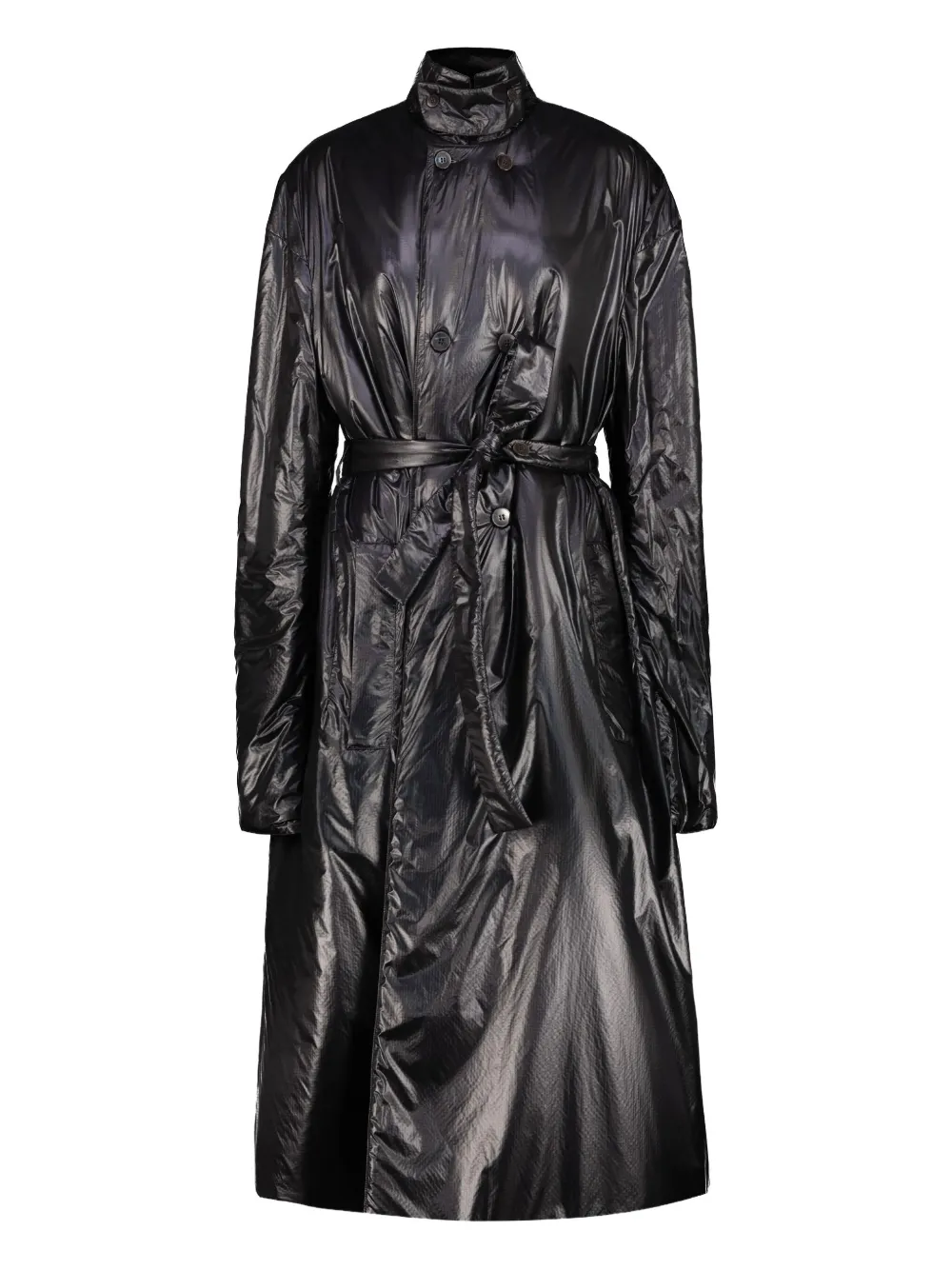 SAPIO N32 ripstop trench coat | Black | Image 1