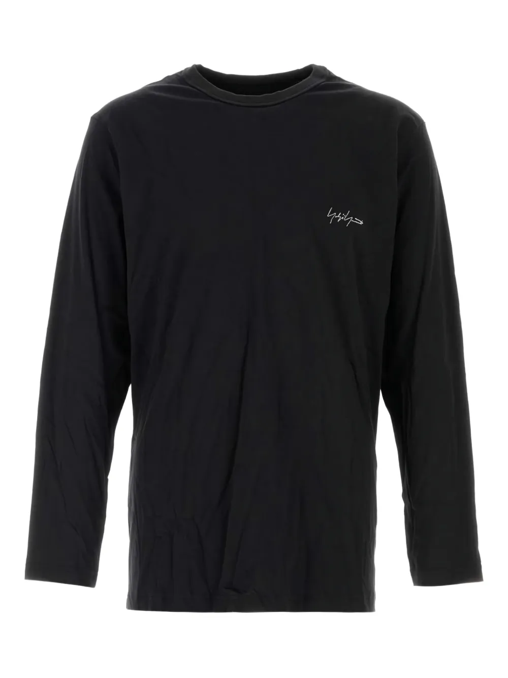 Kuro long-sleeves logo-detail T-shirt | Black | Image 1