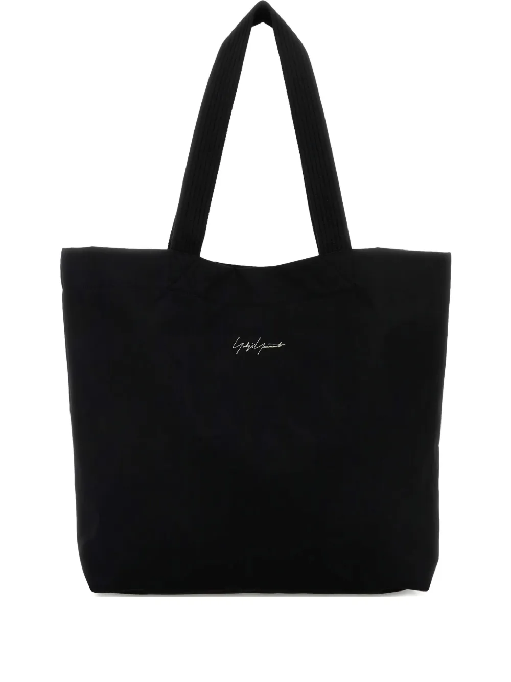 Kuro canvas shopping bag | Black | Image 1