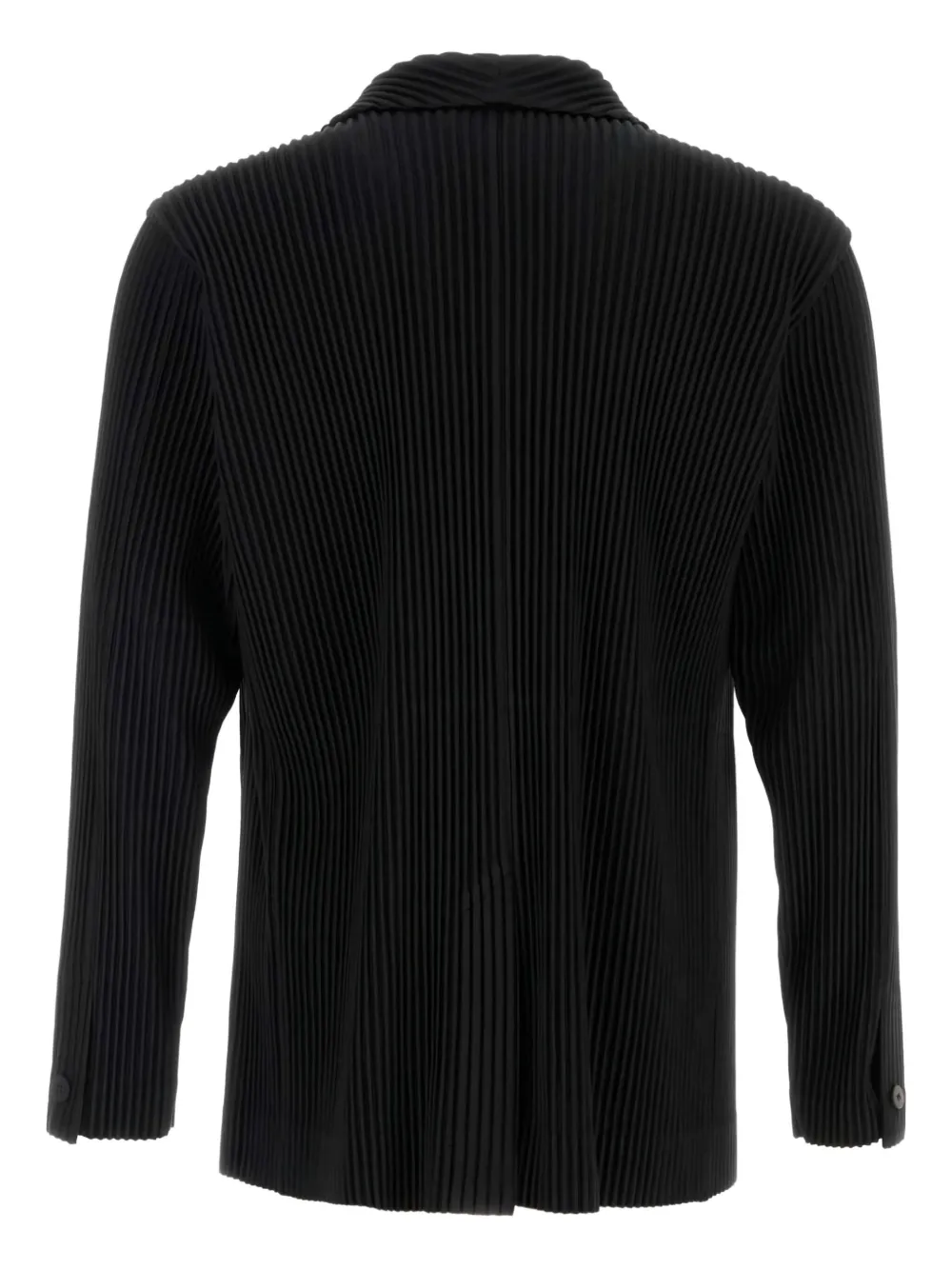 Homme Plissé Issey Miyake Geplooide blazer Zwart