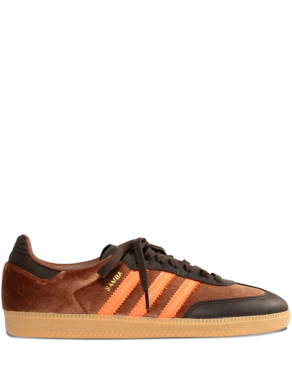 Adidas Gestreepte samba og sneakers Bruin