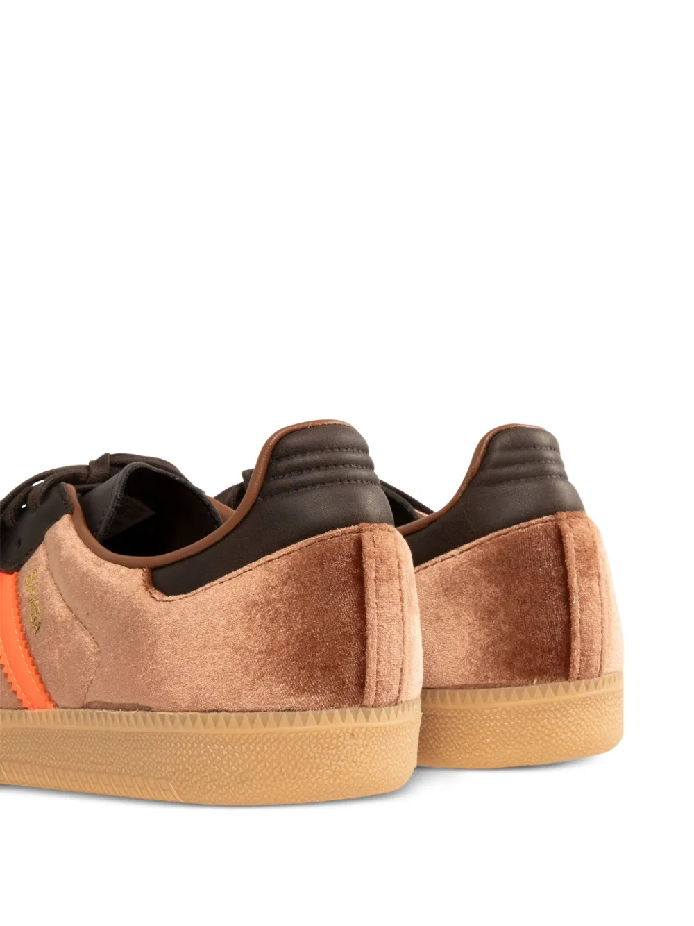 adidas Gestreepte samba og sneakers Bruin