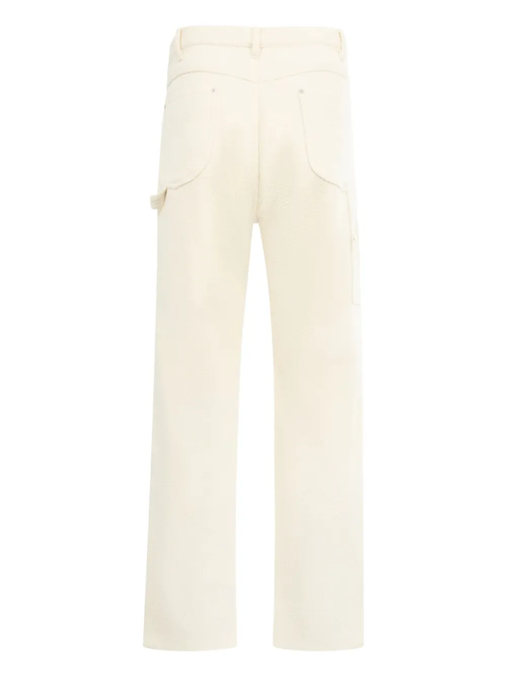 Auralee Homespun tweed broek - Beige