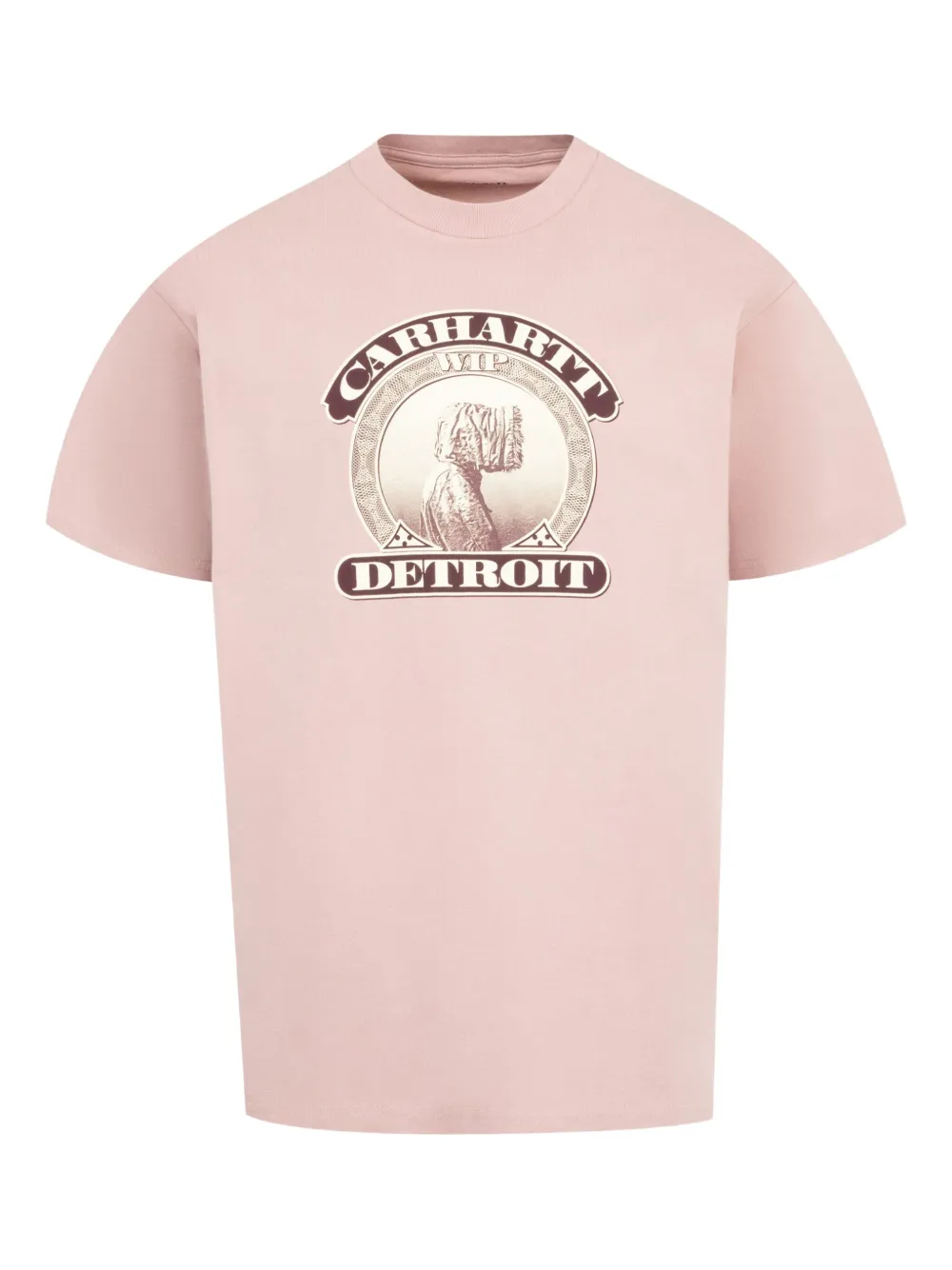 Carhartt WIP playera S/S Cold World | rosado | Image 1
