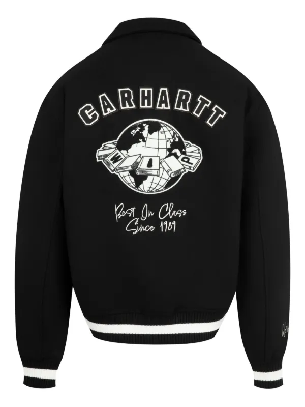 Carhartt WIP World Class Varsity ジャケット | ブラック | FARFETCH JP