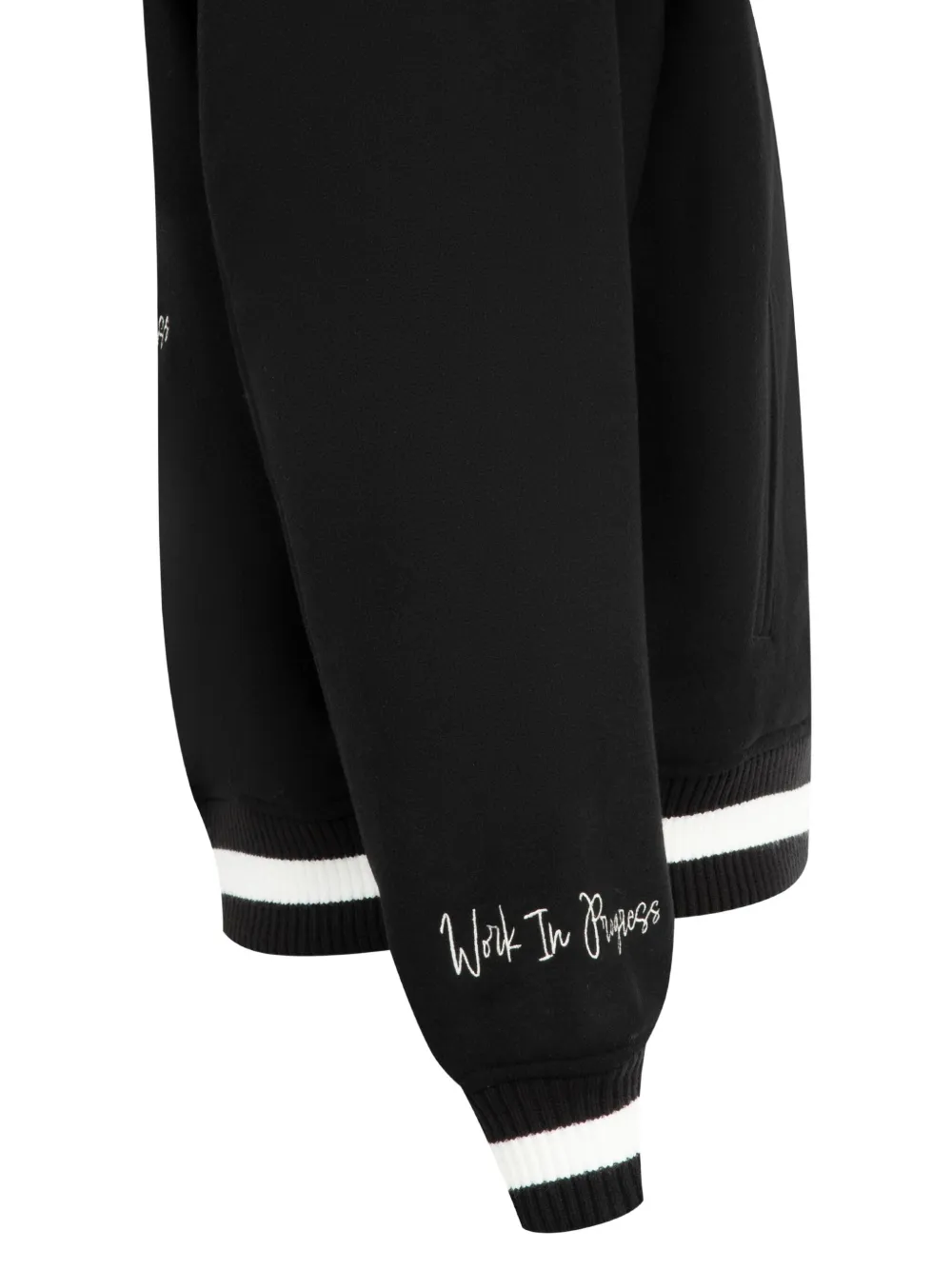Carhartt World Class Varsity Jacket In Black
