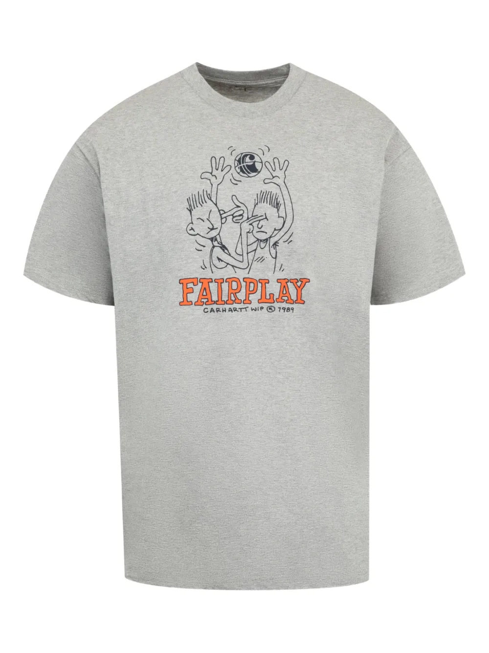 Carhartt WIP playera S/S Fairplay | gris | Image 1