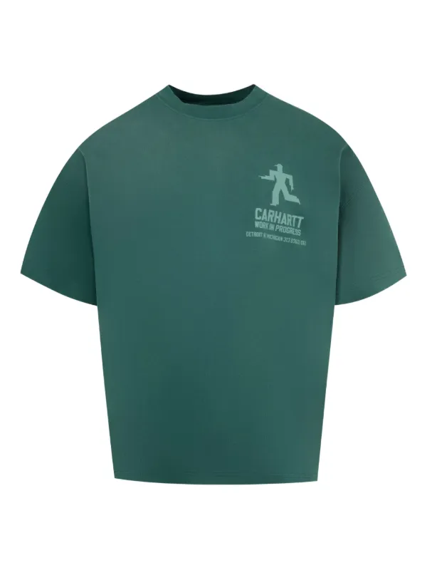 Carhartt WIP S/S Distance T-shirt Green FARFETCH TR