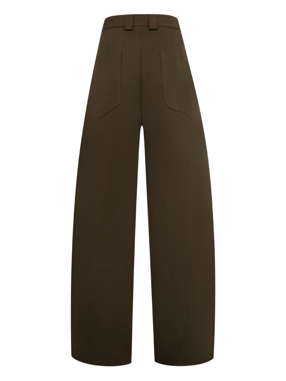 Christopher John Rogers pantalones anchos con trabilla | Pantalones palazzo | Image 2