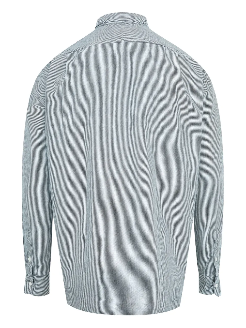 Gitman Bros striped pocket denim shirt | Image 2
