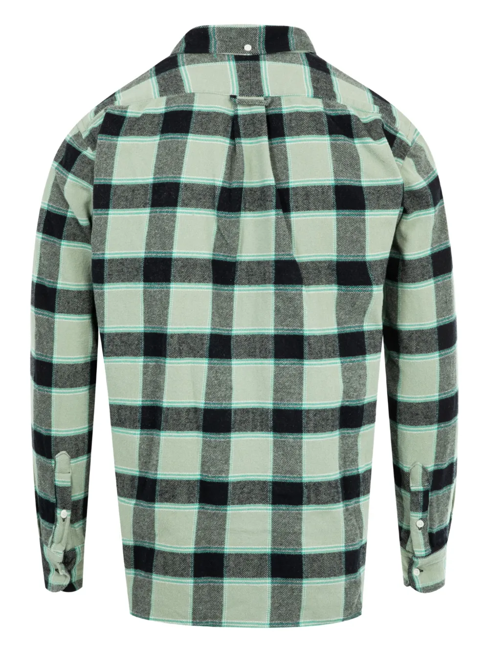 Gitman Bros madras-pattern brushed shirt | Image 2