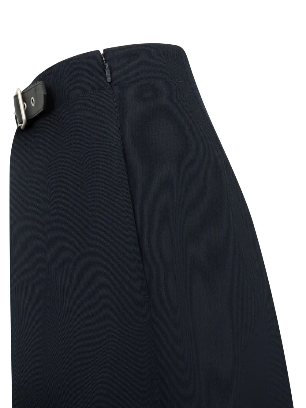 Loewe Belted Palazzo Pants In Black