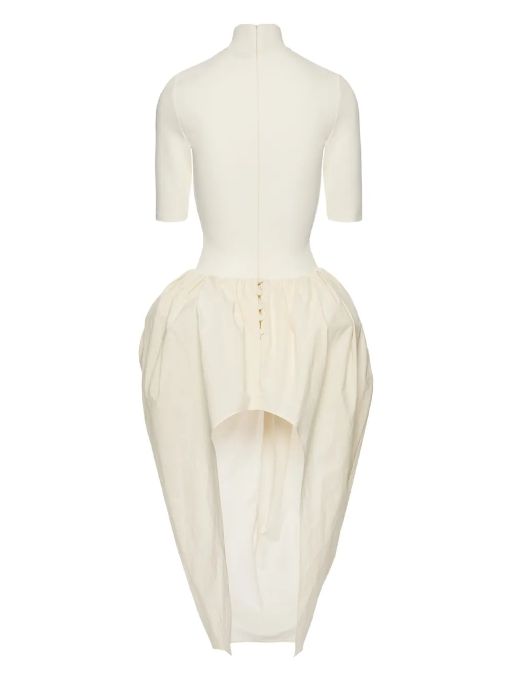 Magda Butrym Asymmetrische jurk - Beige