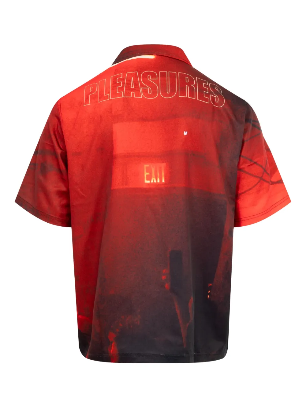 Pleasures Venue button-up overhemd - Rood