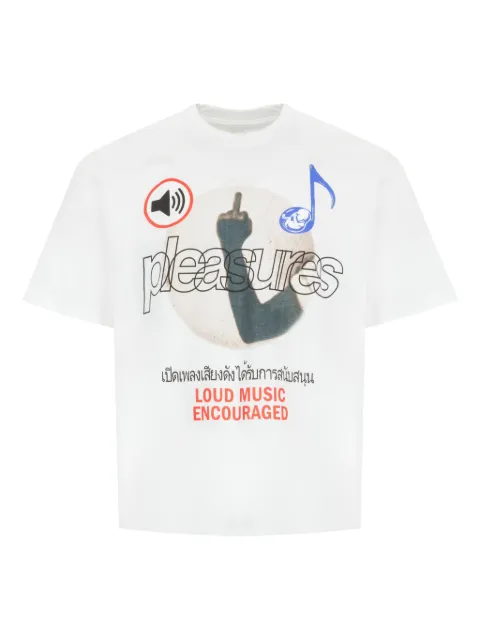 Pleasures loud music graphic T-shirt