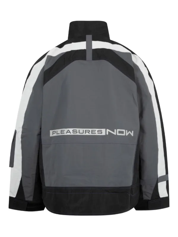 Pleasures Tactical Moto Zip Jacket | Grey | FARFETCH