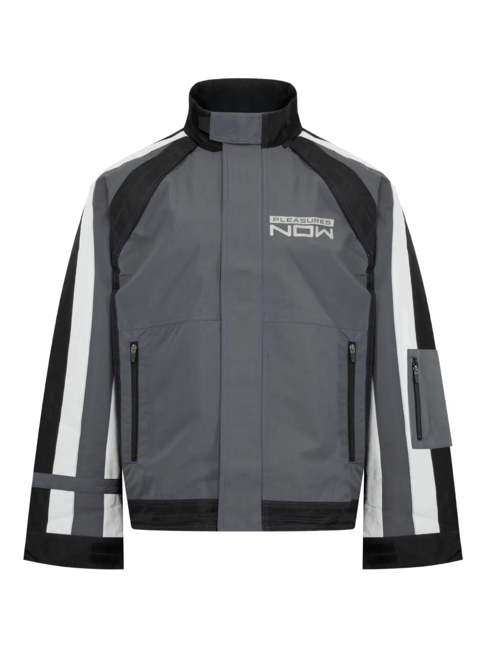 Pleasures Tactical Moto zip jacket | Grey | Image 1