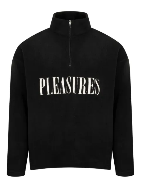 Pleasures zip polar fleece sweater