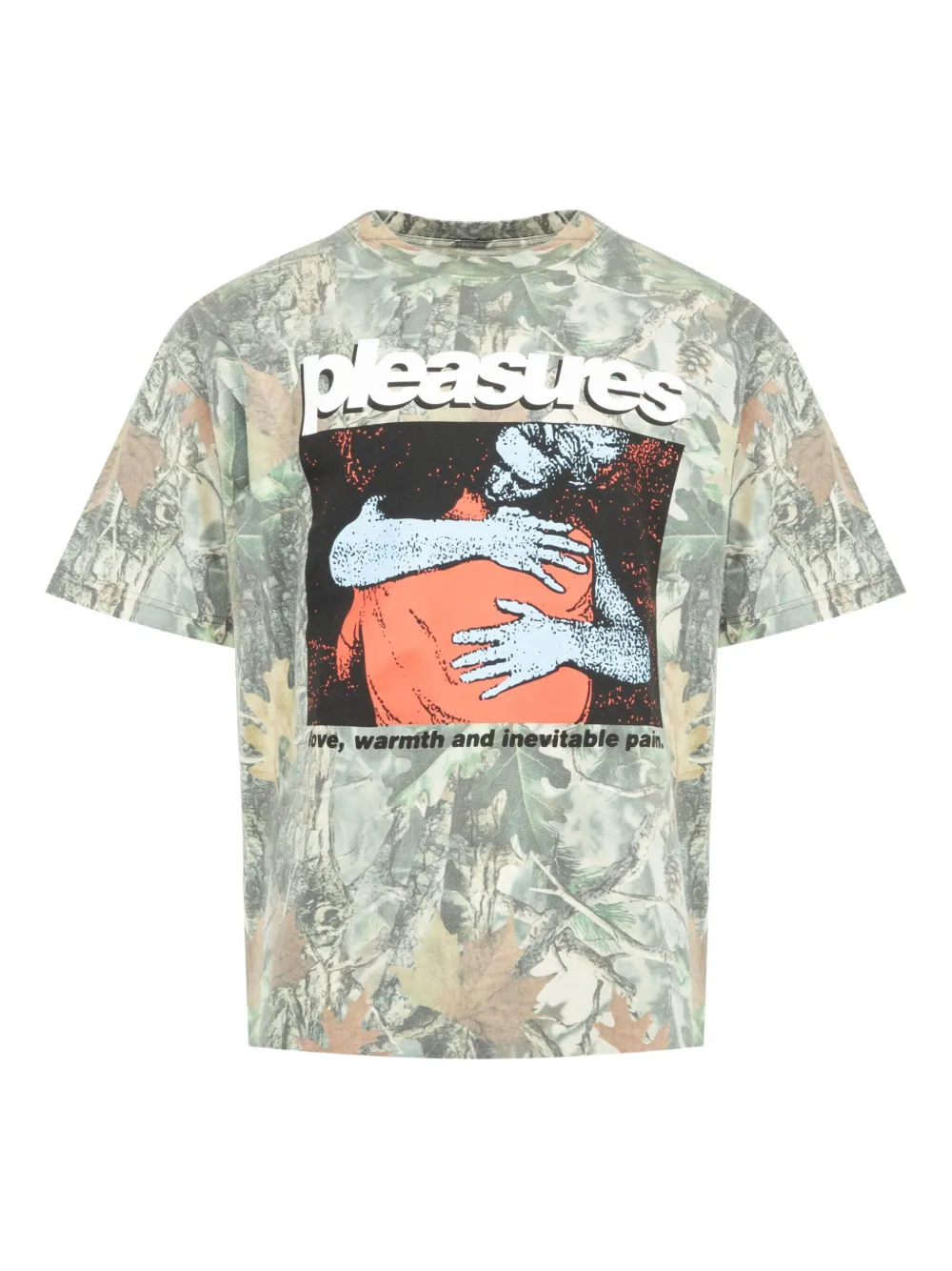 Pleasures playera con motivo gráfico | verde | Image 1