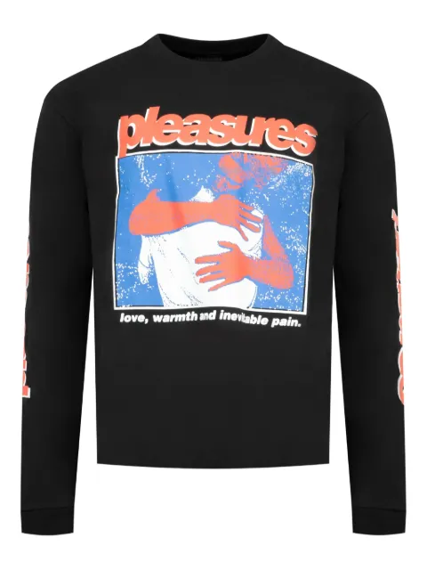 Pleasures long sleeve embrace T-shirt