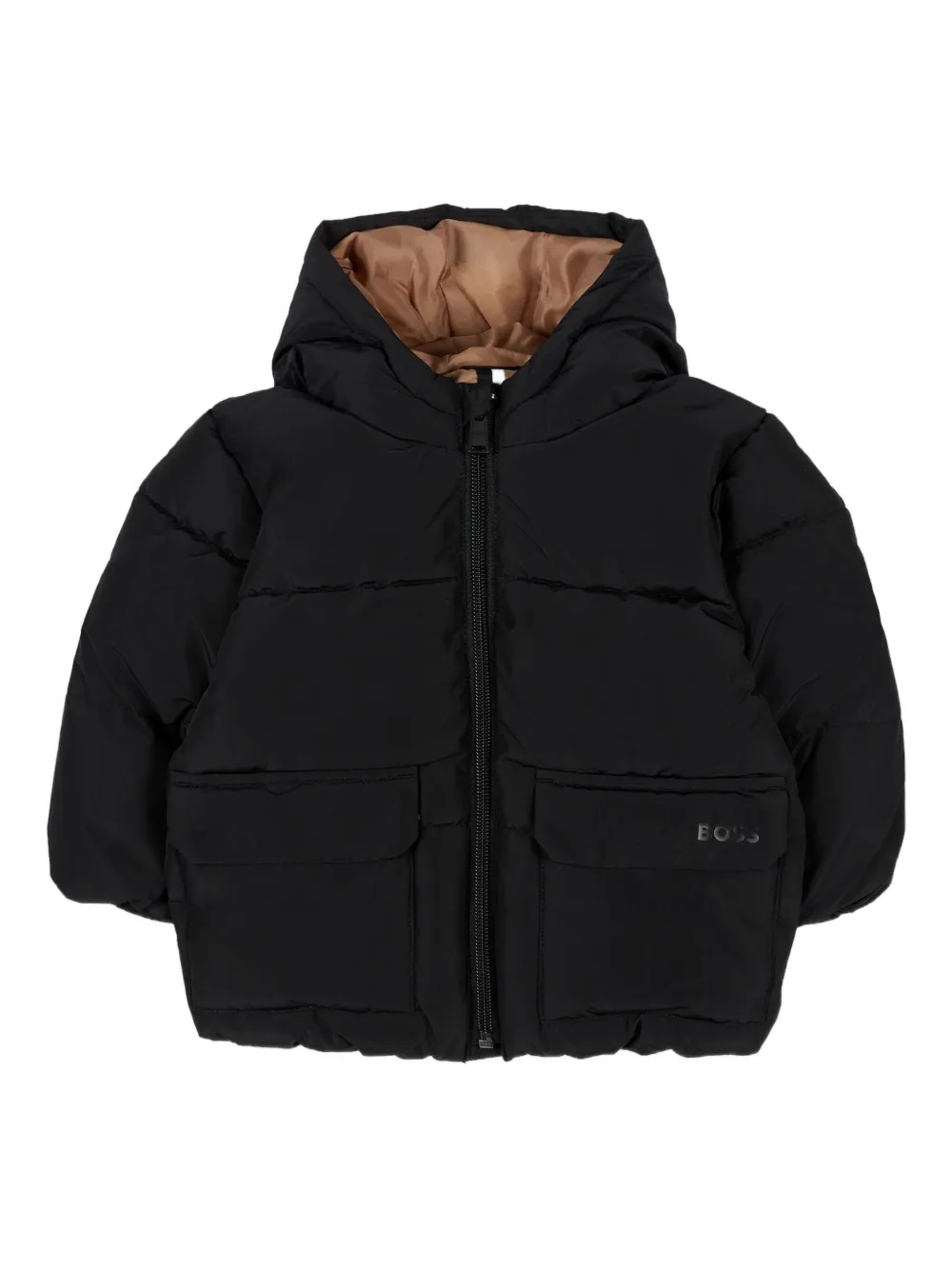 BOSS Kidswear Casaco com capuz | Preto | Image 1
