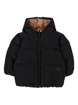 Emporio Armani Kids ダッフルコート | ブルー | FARFETCH JP