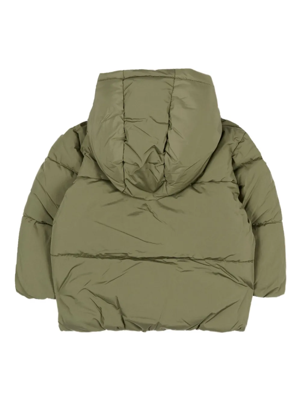 BOSS Kidswear hooded coat - Groen
