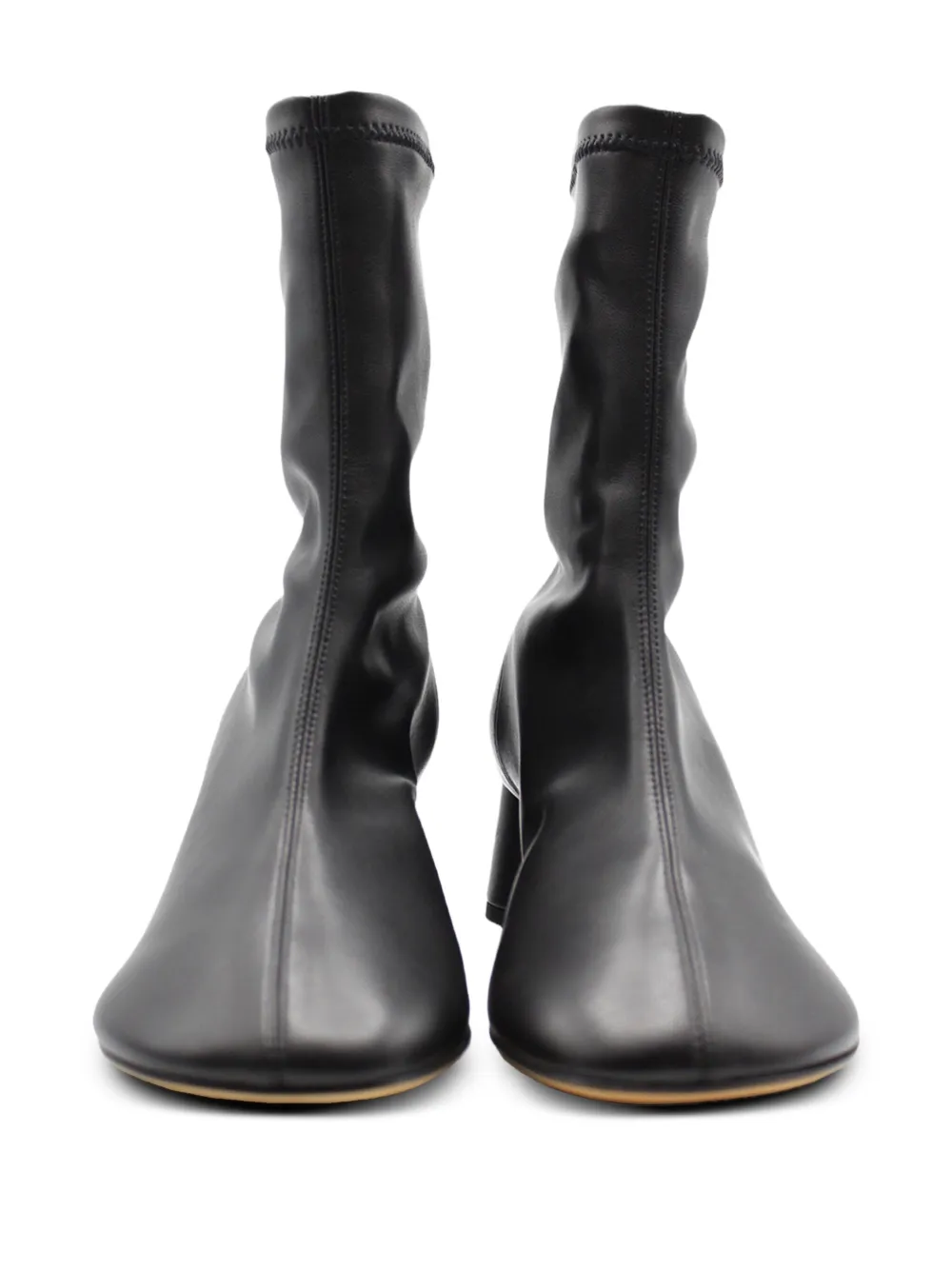 Proenza Schouler Enkellaarzen met ronde neus Zwart