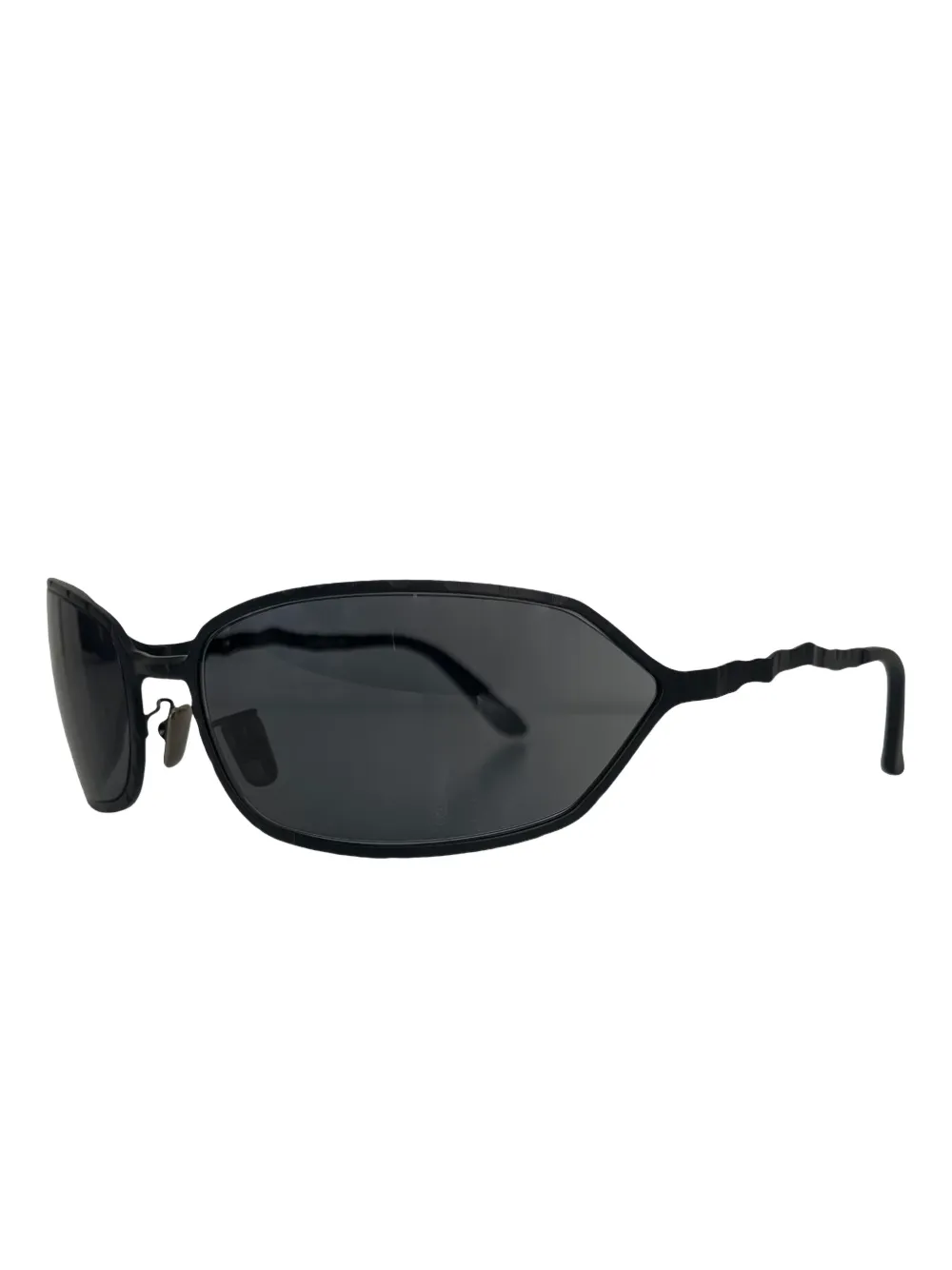 Kuboraum Mask H30 zonnebril met geometrisch montuur - Zwart