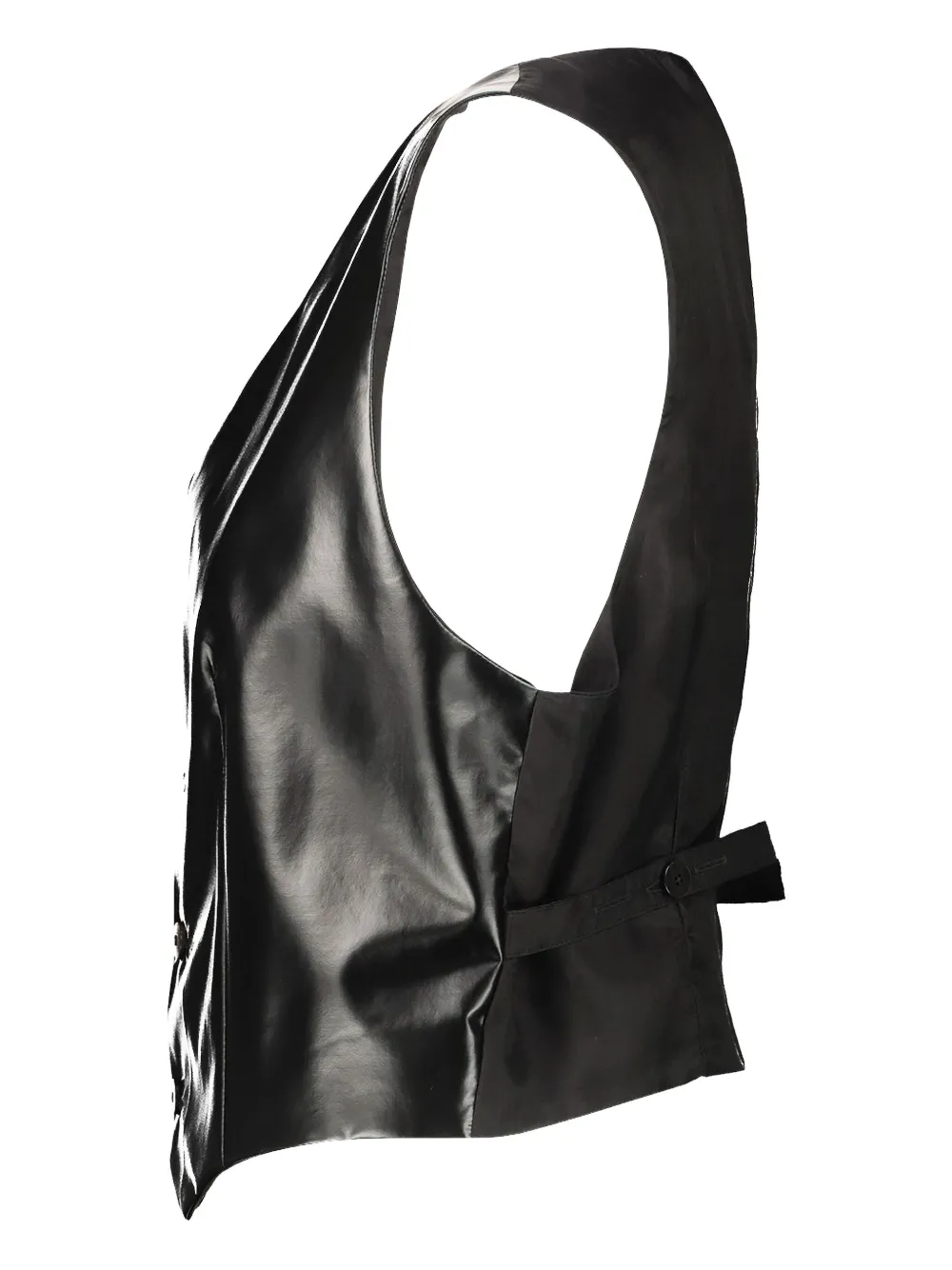 SAPIO Gilet met gesp Zwart