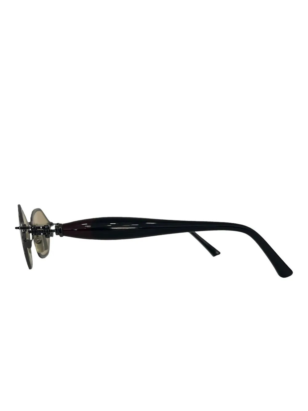 Kuboraum Zonnebril met metalen montuur Zwart