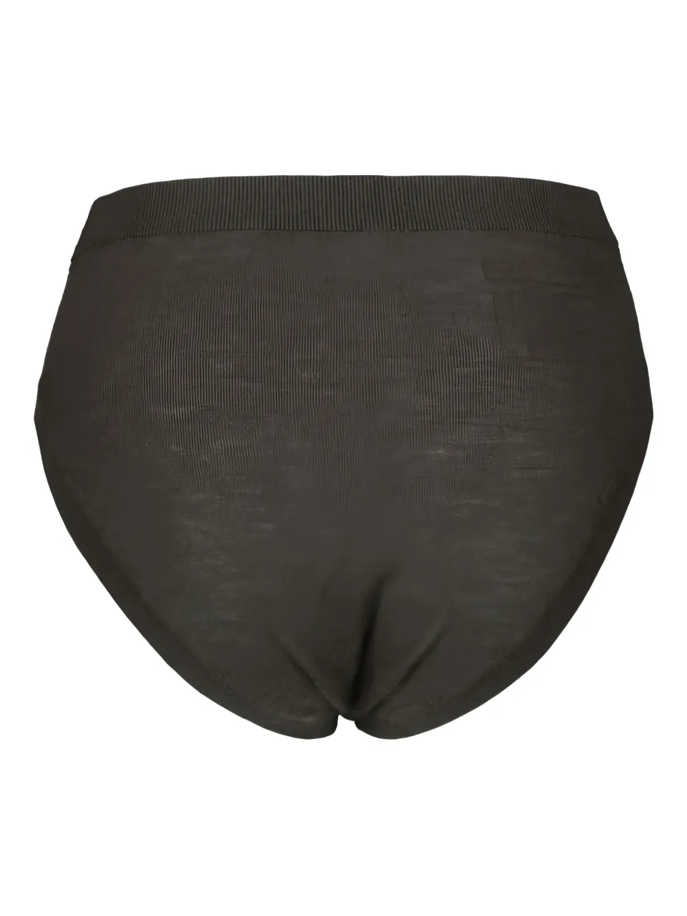 Frenckenberger Elastische ribgebreide slip - Groen