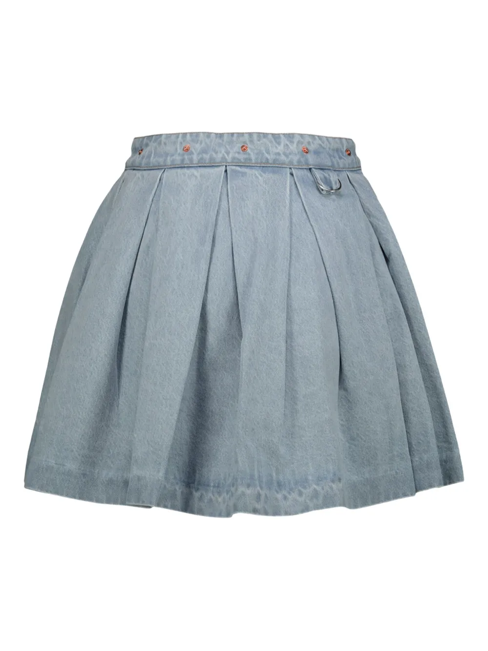 VETEMENTS Geplooide spijkerrok - Blauw