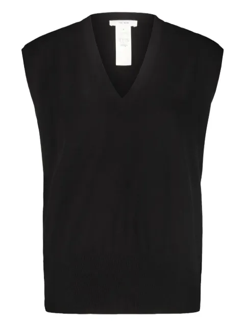 The Row Levi V-neck top