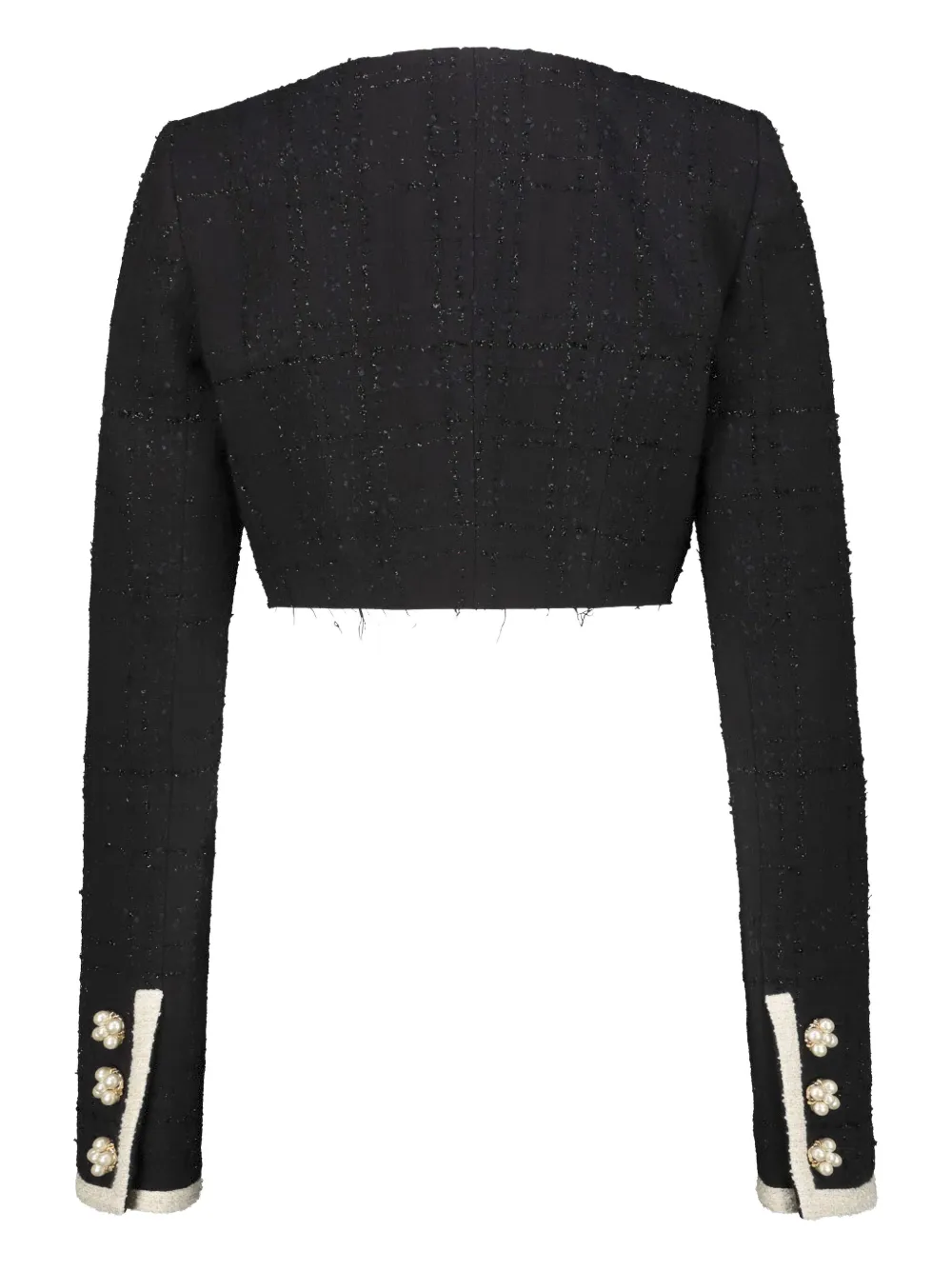 VETEMENTS Cropped jack Zwart