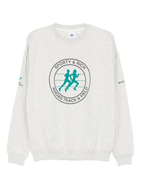 adidas x Sporty & Rich logo sweatshirt