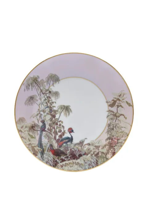 Haviland x Zuber Le Brésil round dessert plate (22cm)