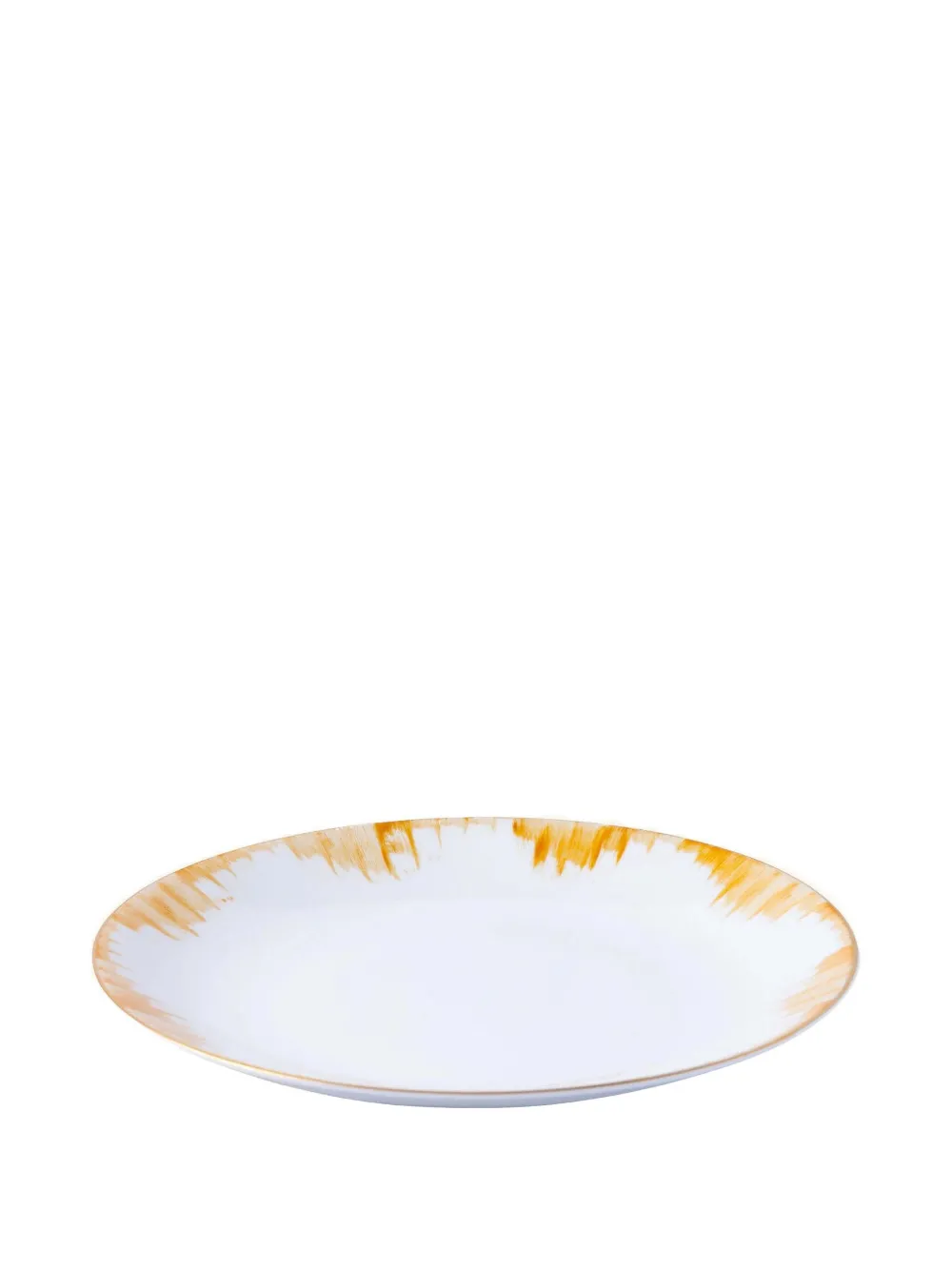 Marie Daage Iris Round Dinner Plate (26.5cm) In White
