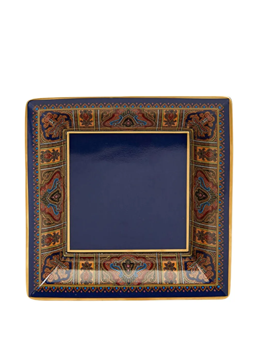 Etro Home Cachemire Square Trinket Tray In Blue