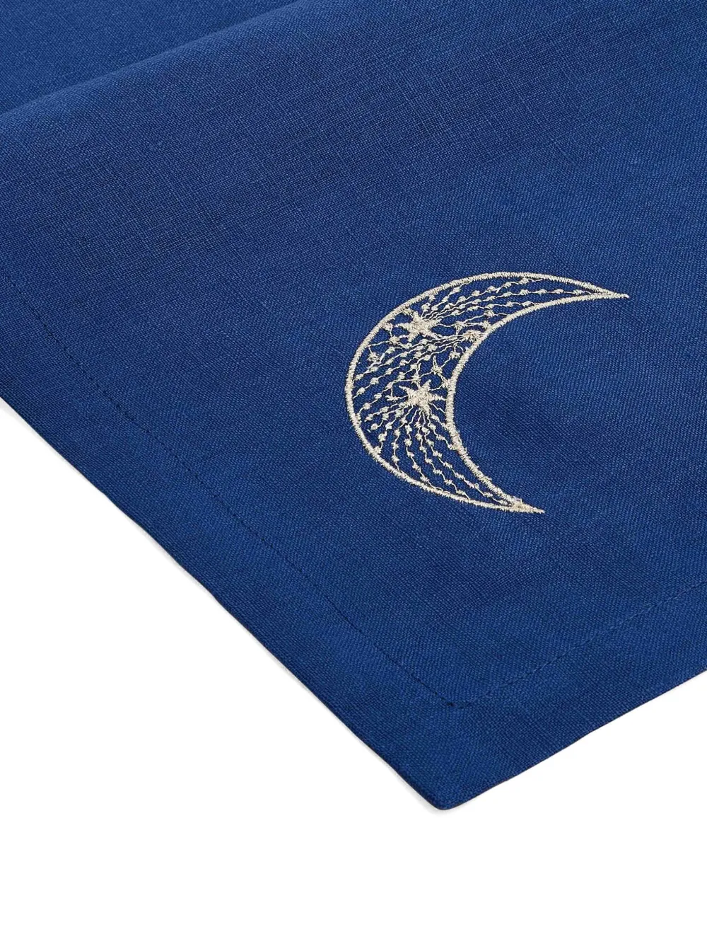 CATHERINE DENOUAL set de seis servilletas con bordado Crescent | Mantelería | Image 2
