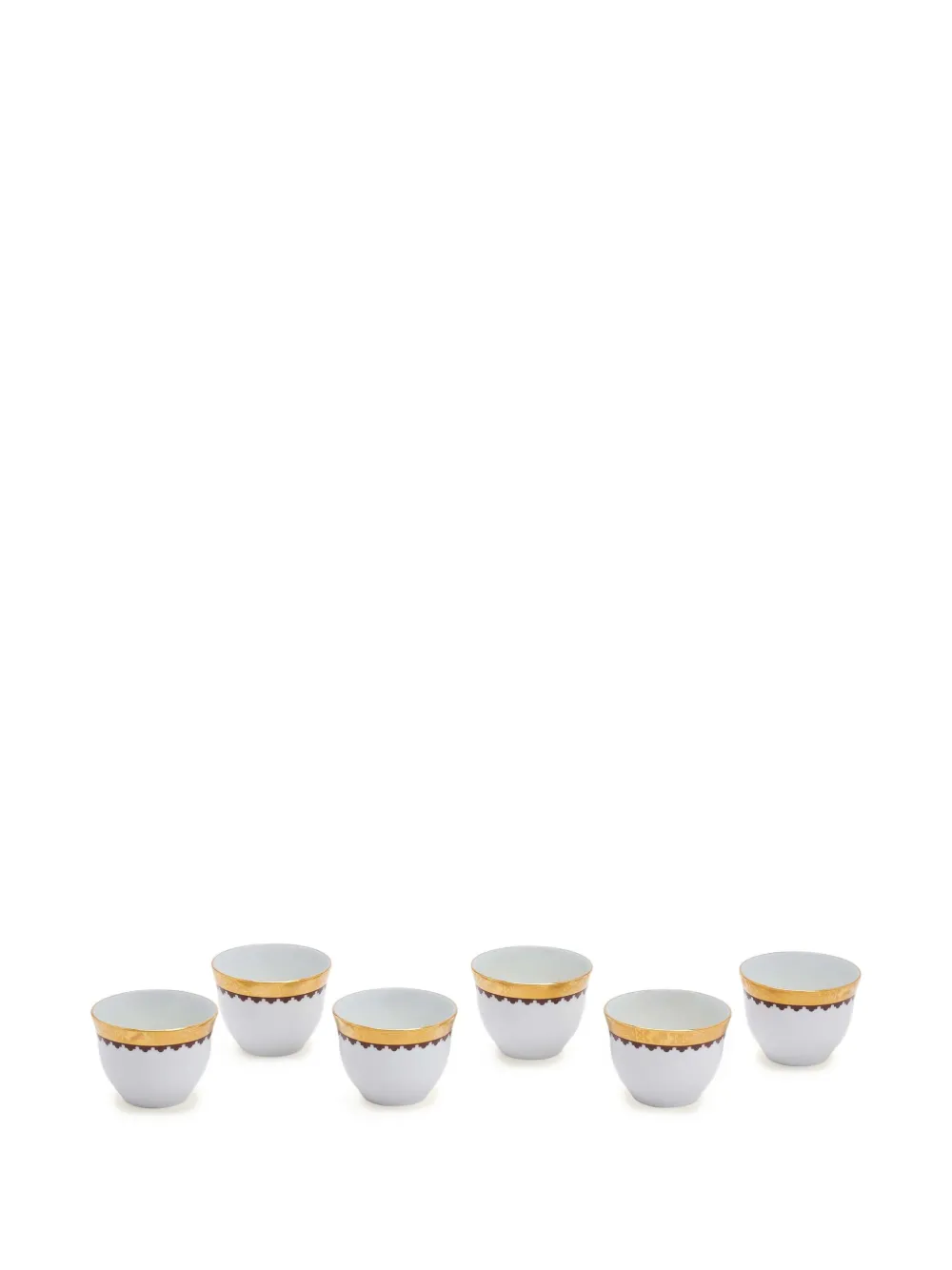 Haviland Cavalier Royal Arabic coffee cup (set of six) | White | Image 1