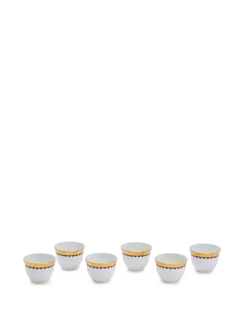 Haviland Cavalier Royal Arabic coffee cup (set of six)