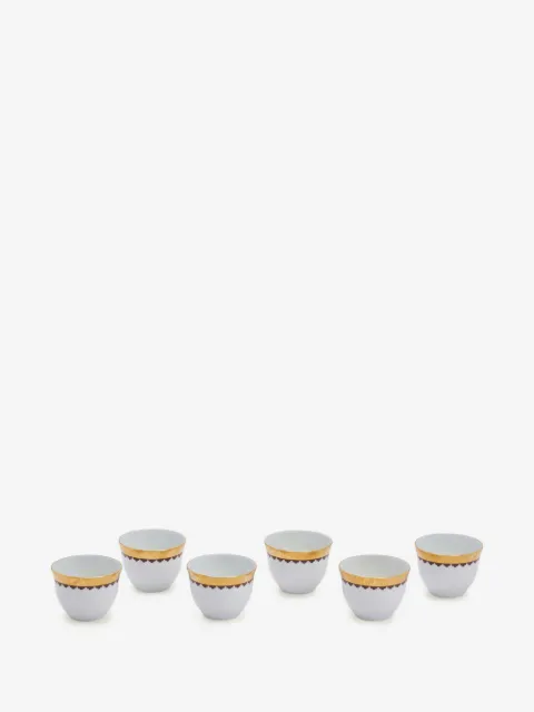 Haviland Cavalier Royal Arabic coffee cup (set of six)