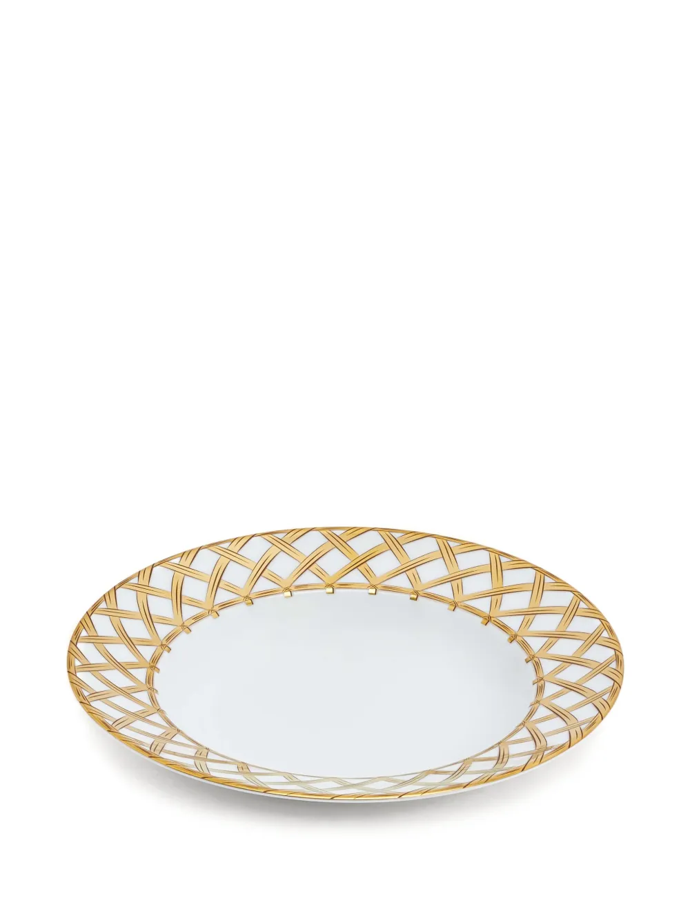 Pinto Paris Vannerie soup plate (22cm) | White | Image 1